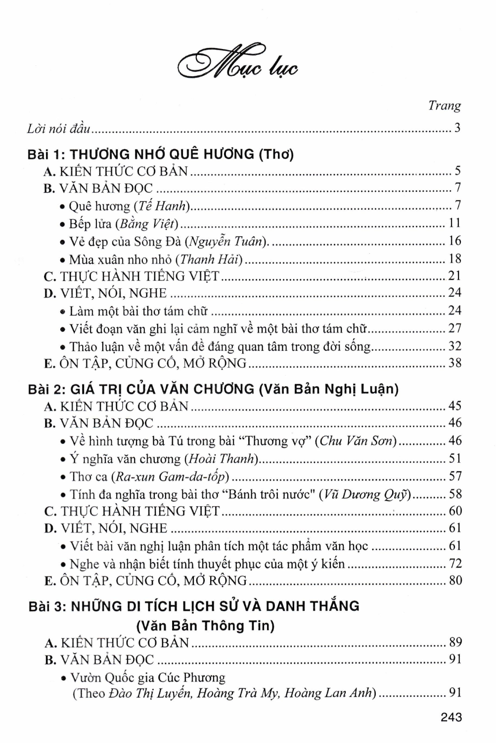 HƯỚNG DẪN HỌC NGỮ VĂN LỚP 9 - TẬP 1 (Bám sát SGK Chân trời sáng tạo)